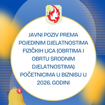 Javni poziv za podsticaj početnicima u biznisu u 2026. godini